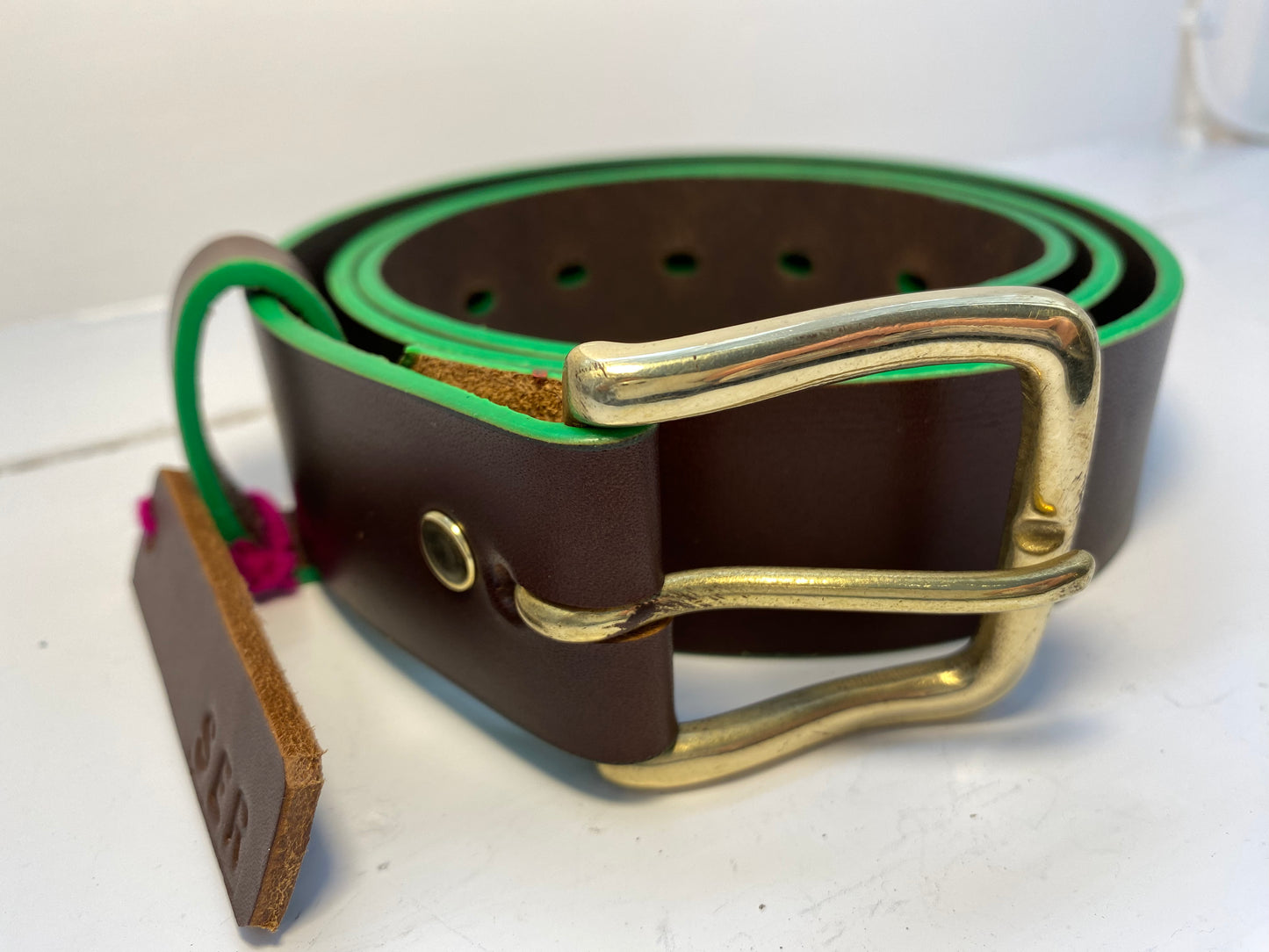 Chunky Brown & Pasture Belt